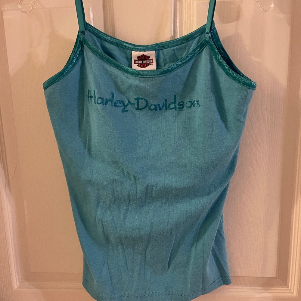 Harley Davidson adjustable tank top, size Large